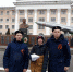 В ЧЕСТЬ ЮБИЛЕЯ ЧКАЛОВА НА УЛИЦАХ БОРИСОГЛЕБСКА РАЗДАВАЛИ БУМАЖНЫЕ САМОЛЕТИКИ - Borisoglebsk.Net