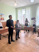 Школьники приняли участие в игре «Экологическая тропа»