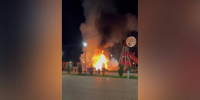 Упавший беспилотник поджег детскую площадку в Воронежской области - РИА Воронеж - Борисоглебск