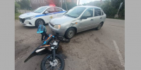 В Борисоглебске мотоциклист при обгоне врезался в «Ладу» - РИА Воронеж - Борисоглебск