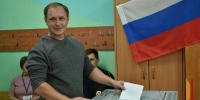 Ветеран СВО пришел на избирательный участок в Борисоглебске - РИА Воронеж - Борисоглебск