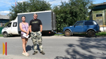 Борисоглебские волонтеры отвезли бойцам СВО «Ниву» и гуманитарный груз